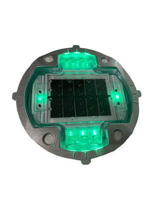 8 LED Underground Solar Road Stud 150mm LED Pavement Markers For Traffic Safety