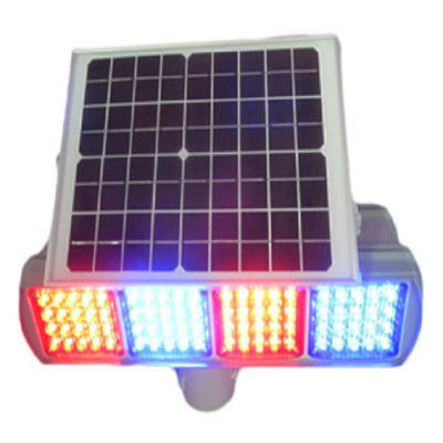 12W Solar Powered Warning Lights