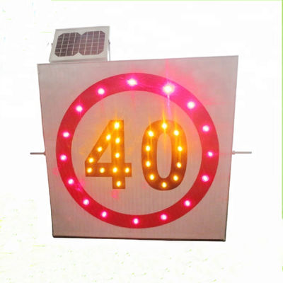 Stable Obvious White 5W 12V Solar Powered Street Signs Aluminium