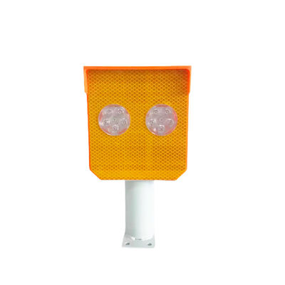 Yellow Anti UV PC IP65 Protect Solar Road Reflectors For Warning