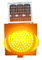 Yellow Flashing Solar Traffic Warning Light Anti High Temperature 300mm For Road Safety