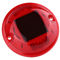 Red 8000mcd Dia 120mm PC Solar Powered Road Studs For Road Edge