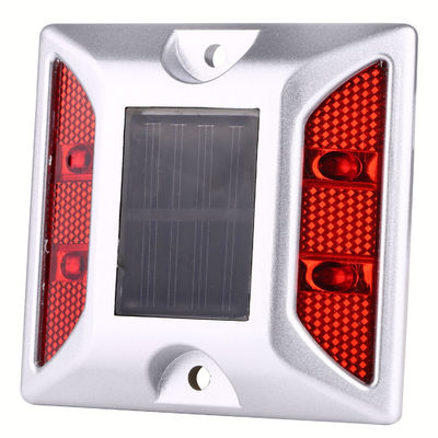 Long Lifespan Red 1.2V 110mm Solar LED Road Studs , Red Cat Eyes On Road