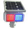 12V 7AH Aluminum Solar Warning Lights Monocystalline panel Flashed
