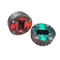 Red Color Embedded solar road stud light IP68 Protect Die Casting Aluminum Shell
