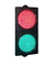 300mm Red Green LED Traffic Light Anti UV PC With High Safety Efficient